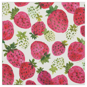 STRAWBERRY SYLT Fruit Mönster Tyg