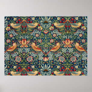 Strawberry Thief av William Morris Poster