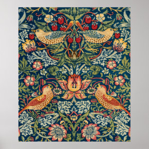 Strawberry Thief av William Morris Poster