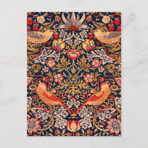 Strawberry Thief av William Morris Vykort