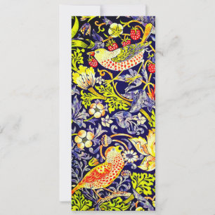 Strawberry Thief Birds William Morris Inbjudningar
