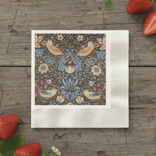 Strawberry Thief Birds William Morris Pappersservett