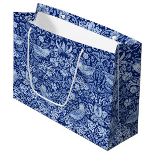 Strawberry Thief Blue Monotone, William Morris Lar