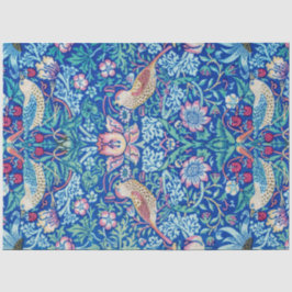 Strawberry Thief Blue, William Morris Tissue Paper