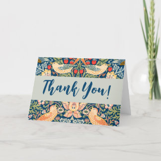 Strawberry Thief of William Morris Tack Kort