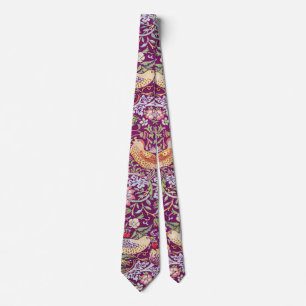 Strawberry Thief Red, William Morris Slips