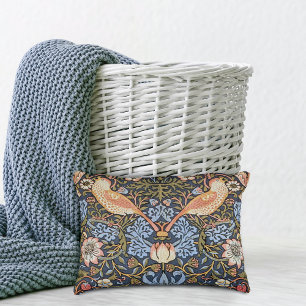 Strawberry Thief Textile Mönster William Morris Prydnadskudde