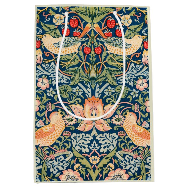 Strawberry Thief William Morris Gift Bag (Framsidan)