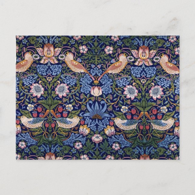 Strawberry Thief, William Morris Helg Vykort (Framsida)