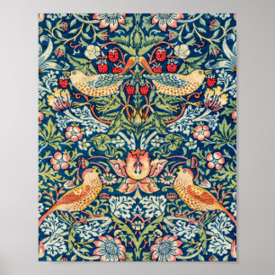 Strawberry Thief, William Morris Poster