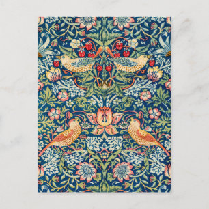Strawberry Thief, William Morris Vykort