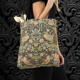 Strawberry Thieves av William Morris, Vintage Art Tygkasse