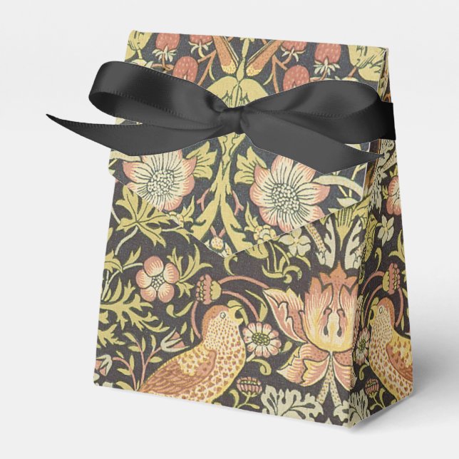 Strawberry Thieves Vintage Bröllopsset Presentaskar (Framsidan Sidan)