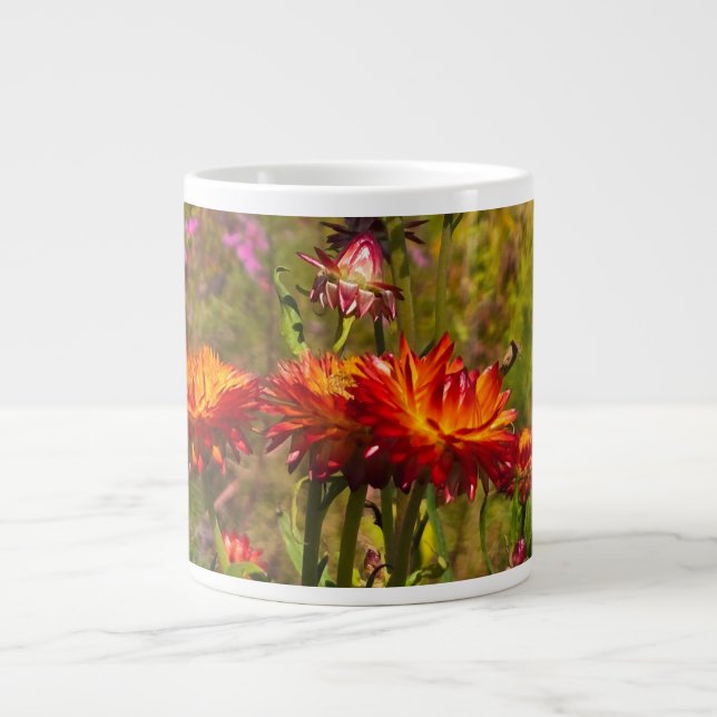 Strawblommor Jumbo Mugg (Framsidan)