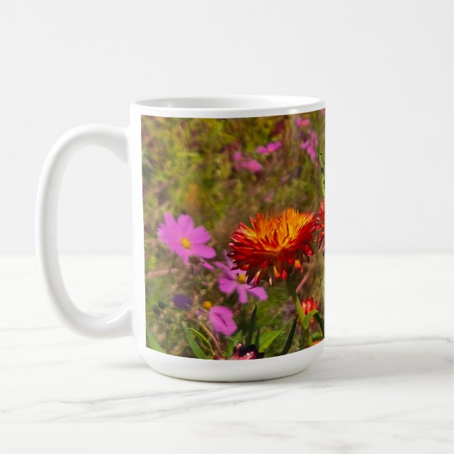 Strawblommor Kaffemugg (Vänster)