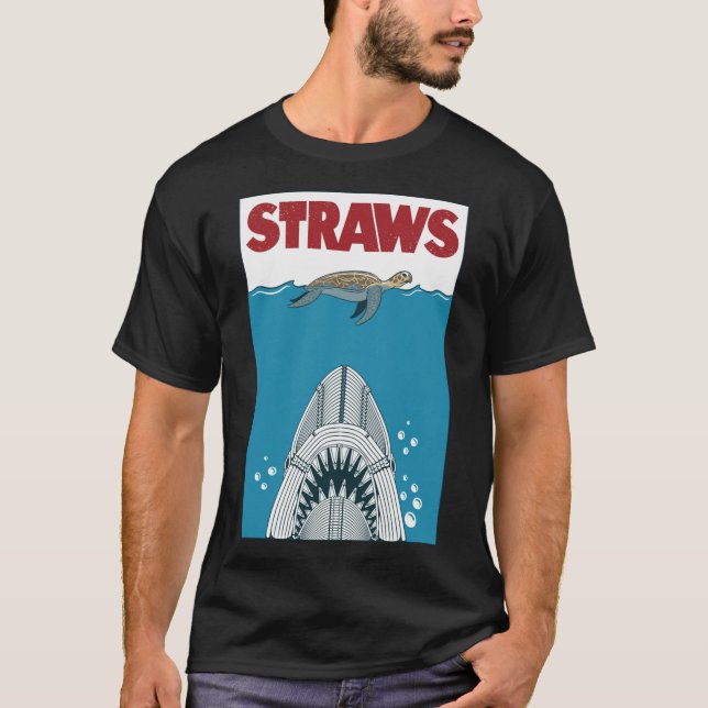 Straws Essential T-Shirt (Framsida)