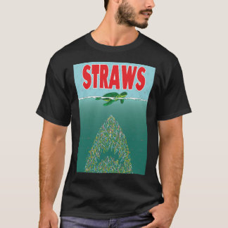 Straws retro t shirt