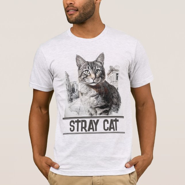 Stray Cat T Shirt (Framsida)