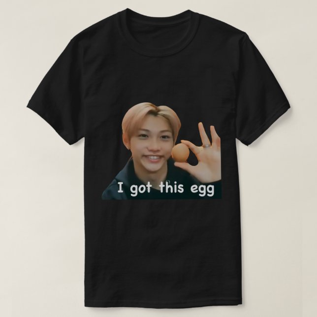 Stray children Felix meme Sticker.png T Shirt (Design framsida)