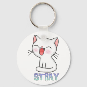 Stray Game - Stray - Stray Cat - Stray Cat Game! C Nyckelring
