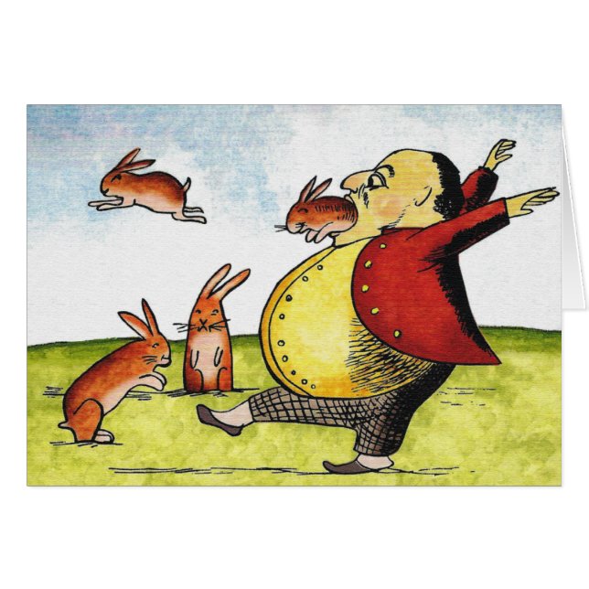 Stray Hares Hälsningskort (Framsidan Horizontal)