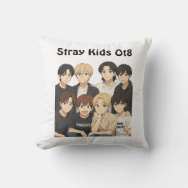 Stray Kids Anime Graphic  Kudde