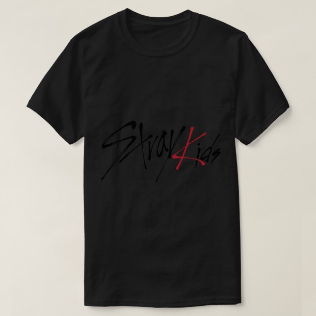 Stray Kids Logo Sticker Sticker T Shirt (Design framsida)