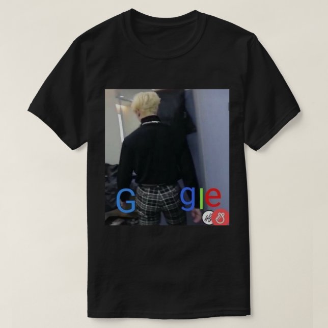Stray Kids SKZ Bang Chan Chris Reaction Meme Stick T Shirt (Design framsida)