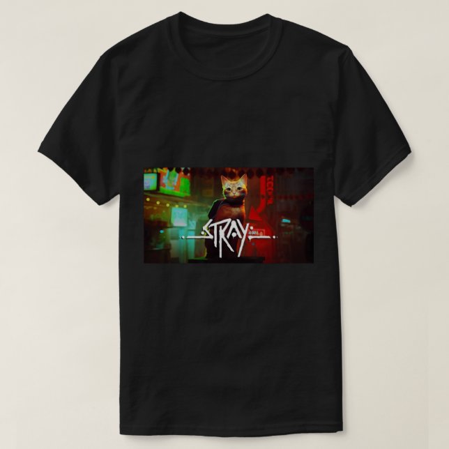 Stray-spel T Shirt (Design framsida)