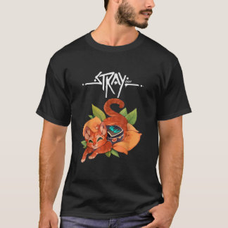 Stray-spelets stray-videomamame Funny Cat Game T Shirt