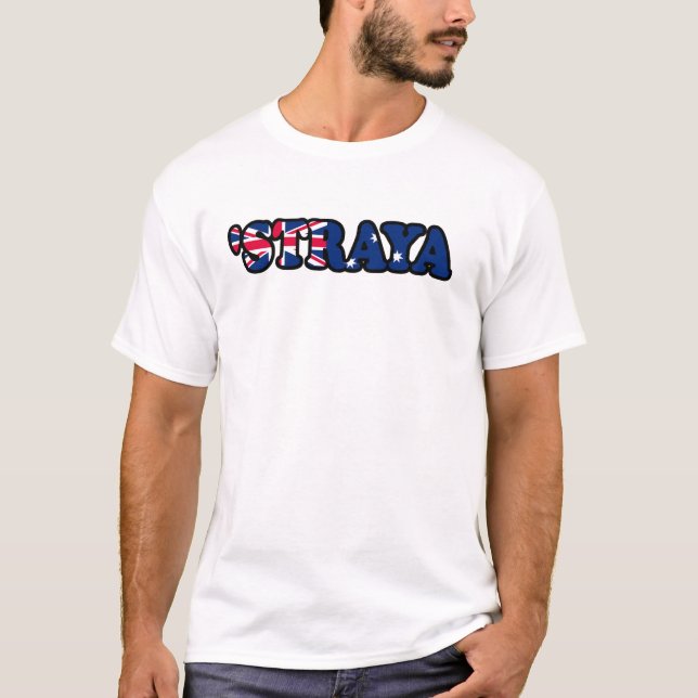 'STRAYA-skjorta T Shirt (Framsida)