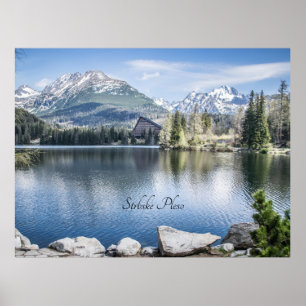 Strbske Pleso, High Tatras, Slovakien Poster