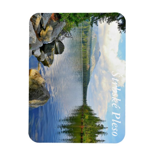 Strbske Pleso magnet (Vertikal)