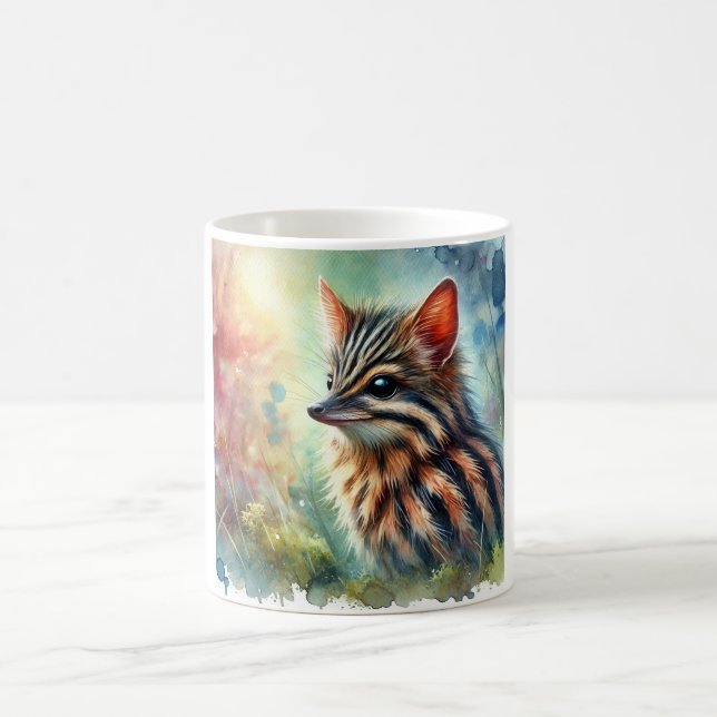 Streaked Xenops 050824AREF142 - Watercolor Kaffemugg (Center)