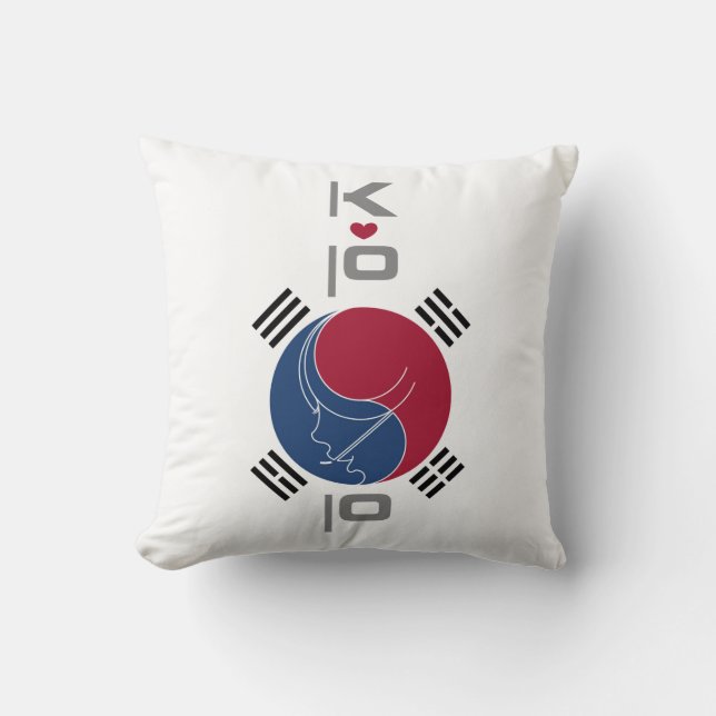 Stream-Art_K-POP AlaKOREA design Kudde (Framsida)