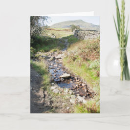 Stream Coniston Cumbrai England Kort