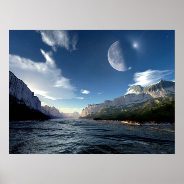 Stream eller First Interstellar Poster (Framsidan)