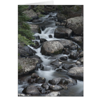Stream-kort för Rocky Mountain National Park Hälsningskort