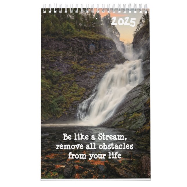 Stream Nature älskare 2025 Kalender (Omslag)