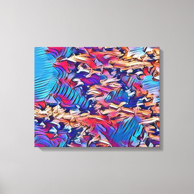 STREAM VATTEN CANVASTRYCK (Framsida)