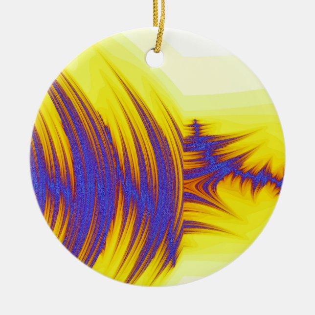 STREAM VATTEN JULGRANSPRYDNAD KERAMIK (Framsidan)