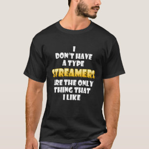 Streamer Costume Video Game Streamer Clip T Shirt