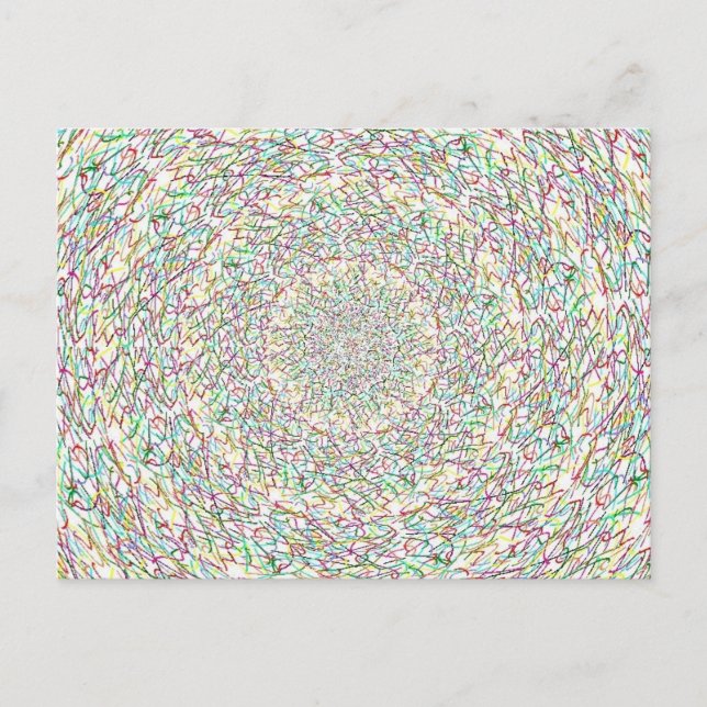 Streamer-vykort Vykort (Framsida)