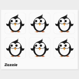 Streamie Sticker Pack Fyrkantigt Klistermärke