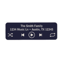 Streaming Music Player Blue-Returadress