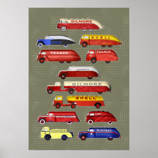 Streamline lastbilar poster