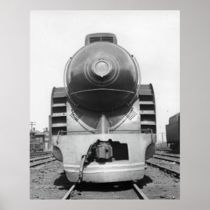 Streamliner i Washington, D.C. Poster