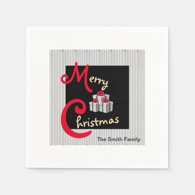 Streck Helgdag Pappersservett (Framsidan)