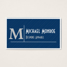 Streck Monogram Visitkort