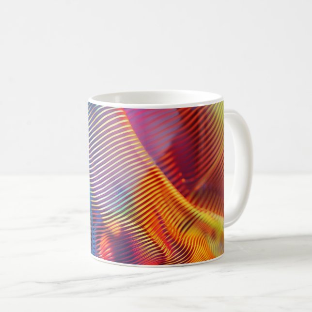 Streck Rainbow Digital Art Kaffemugg (Framsida höger)